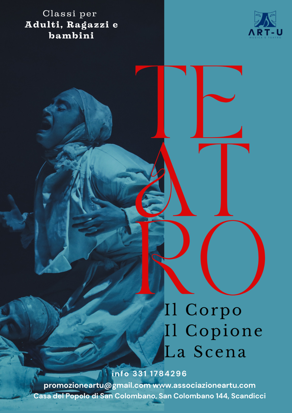 Fotografia dell'archivio dei corsi ART-U